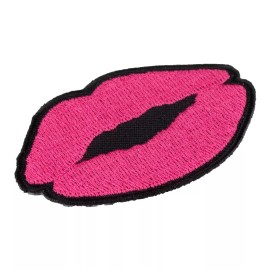 PatchStop Brand Women's Pink Lips Pink Lipstick Patch, Ladies Cosmetic Patches