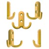 Fuxxer® Coat Hooks Double Hooks Iron Hooks Coloured Set of