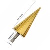 Fongmore 4-32mm HSS Titanium Coated Step Drill Bit High Speed