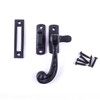 Renovators Supply Manufacturing Window Sash Lock 3.75 in. Wrought Iron