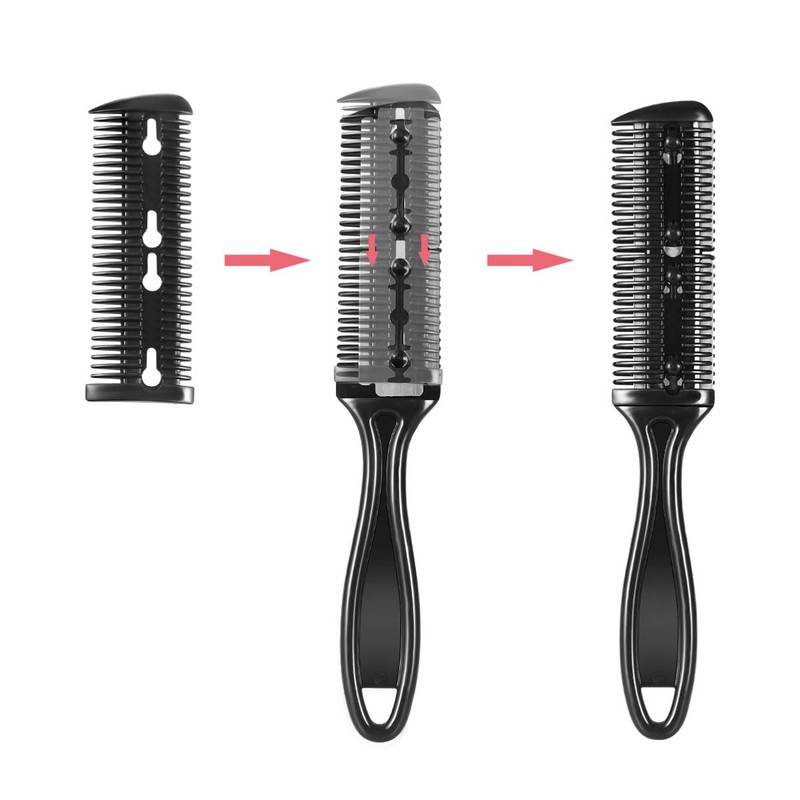 Frcolor Hair Cutter Comb Double Sided Hair Cutter Comb Shaper