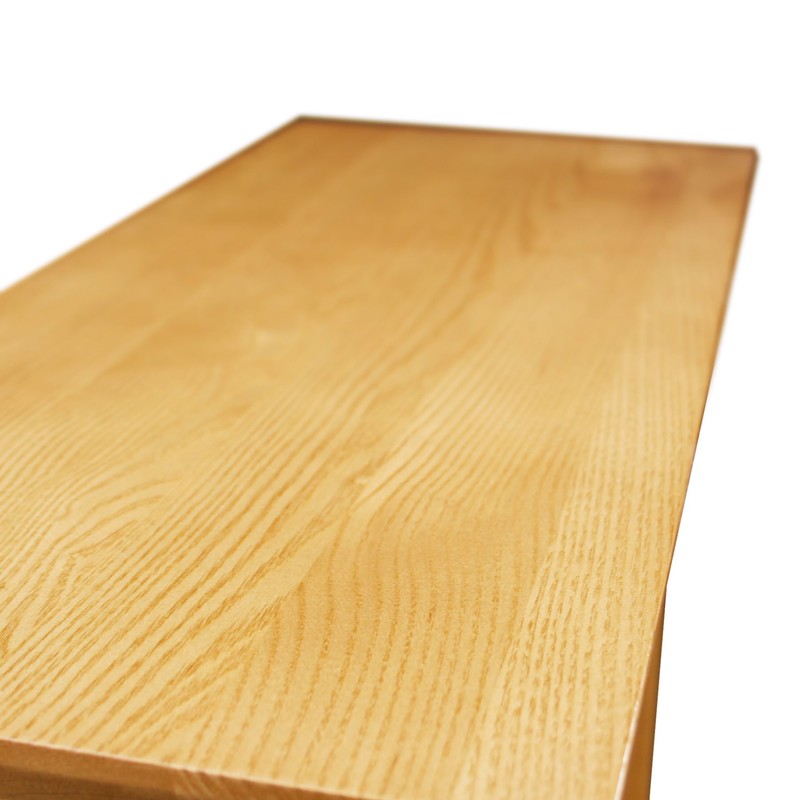 Leick Home 10074-DS Recliner Wedge Side Table with Shelf, Desert