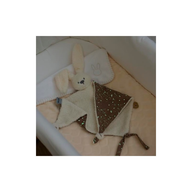 Nattou Big Comforter Doudou Rabbit Lapidou Vanilla 65 cm