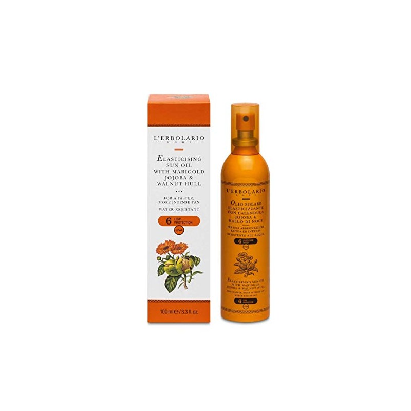 L'Erbolario Elasticizing Sun Oil with SPF 6