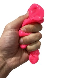 GearsOut Angry Clam Monthly Mood Swing Anger Management Putty - Funny Pink Clam Stress Putty, Humor, Fidget Toy, Metal Tin