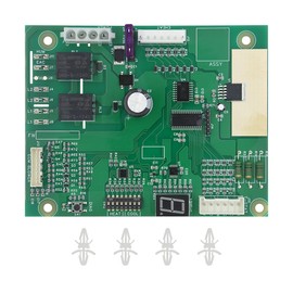 1006801R Control Board Replacement for Nordyne Intertherm Revolv Miller Furnace Air Handler Control Board, Replaces 1006800/1, Fits E7 & B6 Series Electric Furnace, Single Stage W/Electric Heat