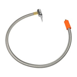 X AUTOHAUX 23.6" Tire Inflator Hose Adapter M6 without Air Release Valve