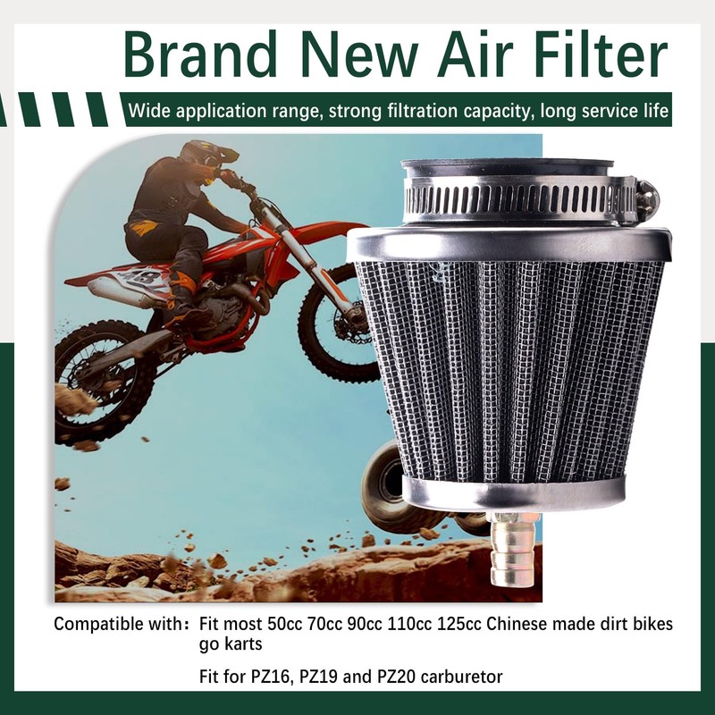 JINGKE 35mm Air Filter for 50cc 70cc 90cc 125cc 110cc