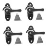 COHEALI 4 Sets Sliding Window Locks Theft Cam Sash Locks