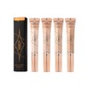 Full Coverage Foundation, Liquid Mat Foundation with Cushion Applicator, Waterproof