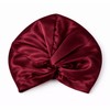 Casa Della Silk Rituale Mulberry Silk Hair Turban – Bordeaux