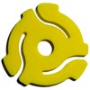 (10 Pack) TEN Yellow Plastic 45 RPM 7 Inch Vinyl
