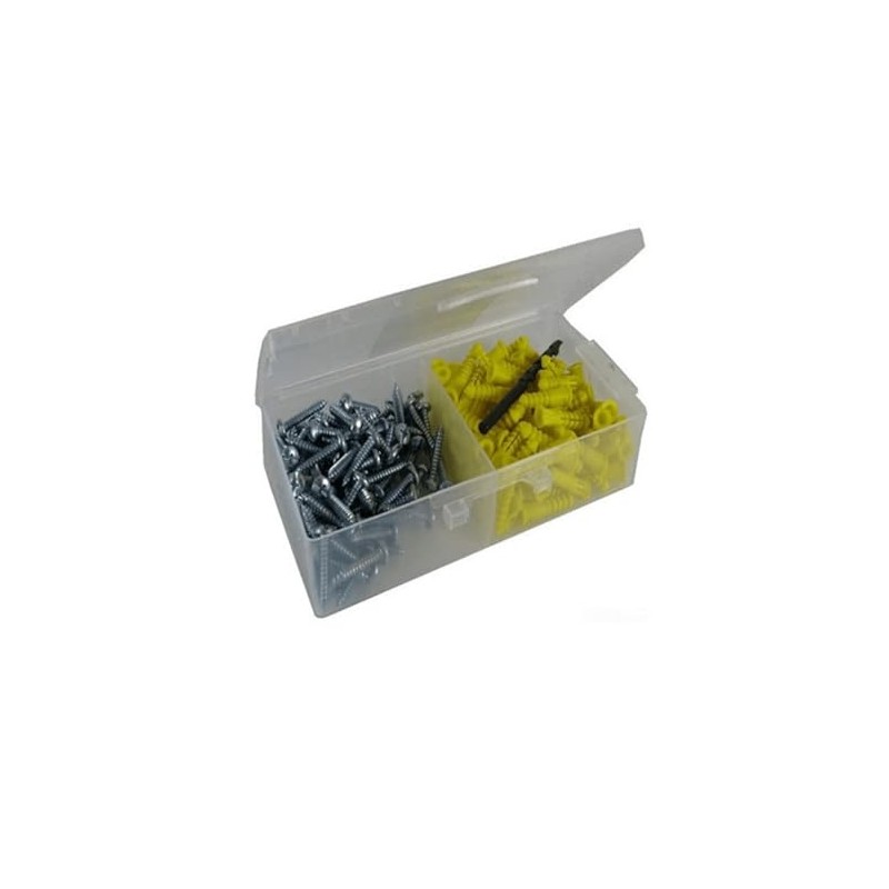 L.H. Dottie 2AK Anchor Kit, 10 by 1-Inch Length Screw,