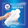 Always Infinity FlexFoam Pads for Women, Size 4, Overnight Absorbency,