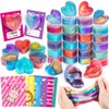 EZIGO 30 PCS Valentine Party Favors for Kids Heart Shaped