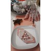 20 Napkins Christmas Baubles Stars Christmas Tree on Wood 33