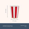 Bonjour Fête Red Cabana Stripe Party Cups | Disposable Cups