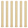 PATIKIL 250 Grain Archery Arrow Brass Insert, 6 Packs Insert