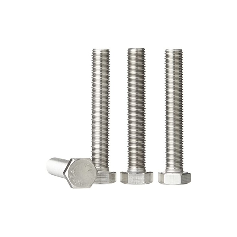 AHCA2 Stainless Steel Fully Threaded Hex Bolt (Setscrew) M16 16mm
