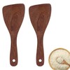 Beufee 2Pcs Rice Spoon, Heat Resistances Non Stick Rice Paddle