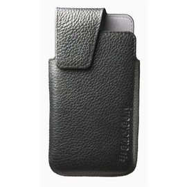 Blackberry Leather Swivel Holster for Blackberry Z10 Device - Black