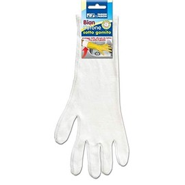Parodi & Parodi Cleaning, Cotton, Colour: White, Underbed, White, One Size Length 32 cm, Wash Mitt for Tea Towels 100% Made in Italy