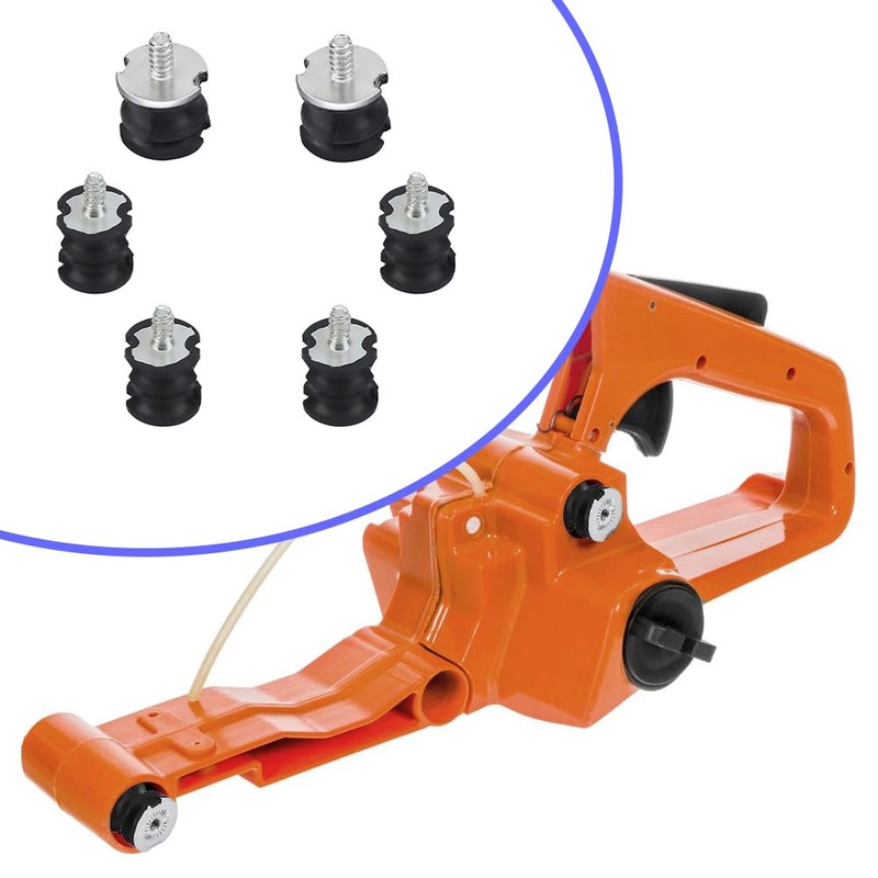 6Pcs Buffer Mounts Chainsaw Parts AV Buffer For Husqvarna 61