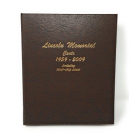 Dansco US Lincoln Memorial Cent Coin Album 1958 - 2009 with Proof #8102