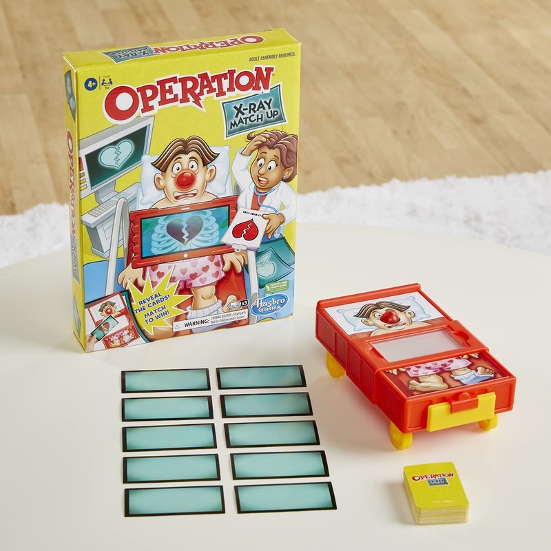 Hasbro Gaming Doctor Bibber X-Ray Fun, Board Game for Children
