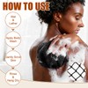 Homgaty African Net Sponge 2 Pack - Exfoliating Bath Sponge
