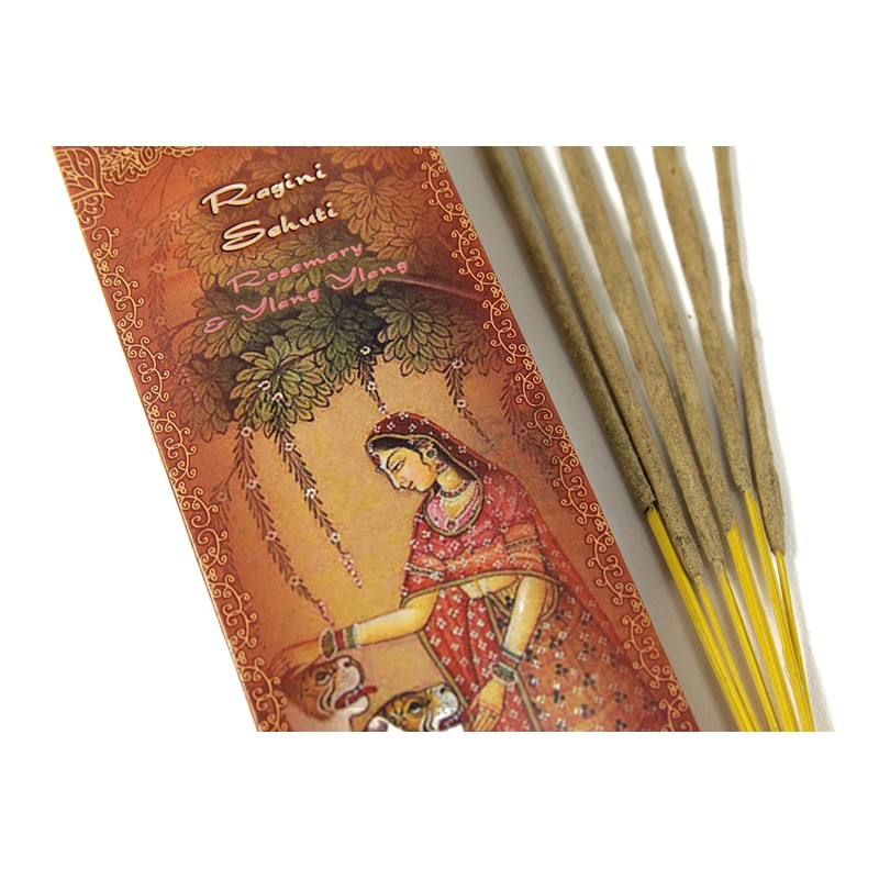 RAMAKRISHNANANDA Incense Stick Sehuti Rosemary Ylang Ylng, 10 CT