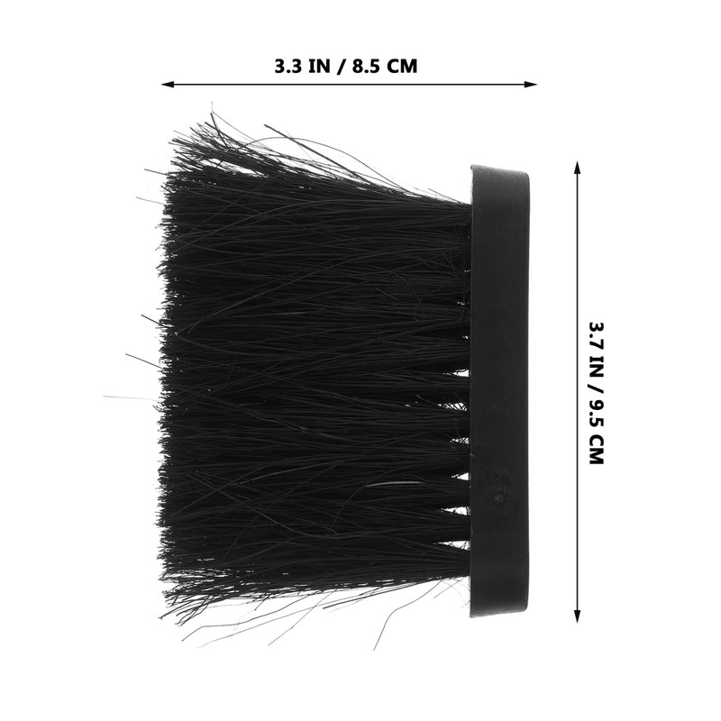 LABRIMP 2pcs Fireplace Cleaning Brush Head Replacement for Efficient Ash