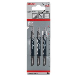 Bosch 2608630566 Basic Wood Jigsaw Blade, Blue