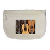 Canvas Zipper Pouch Makeup Bag Ukulele