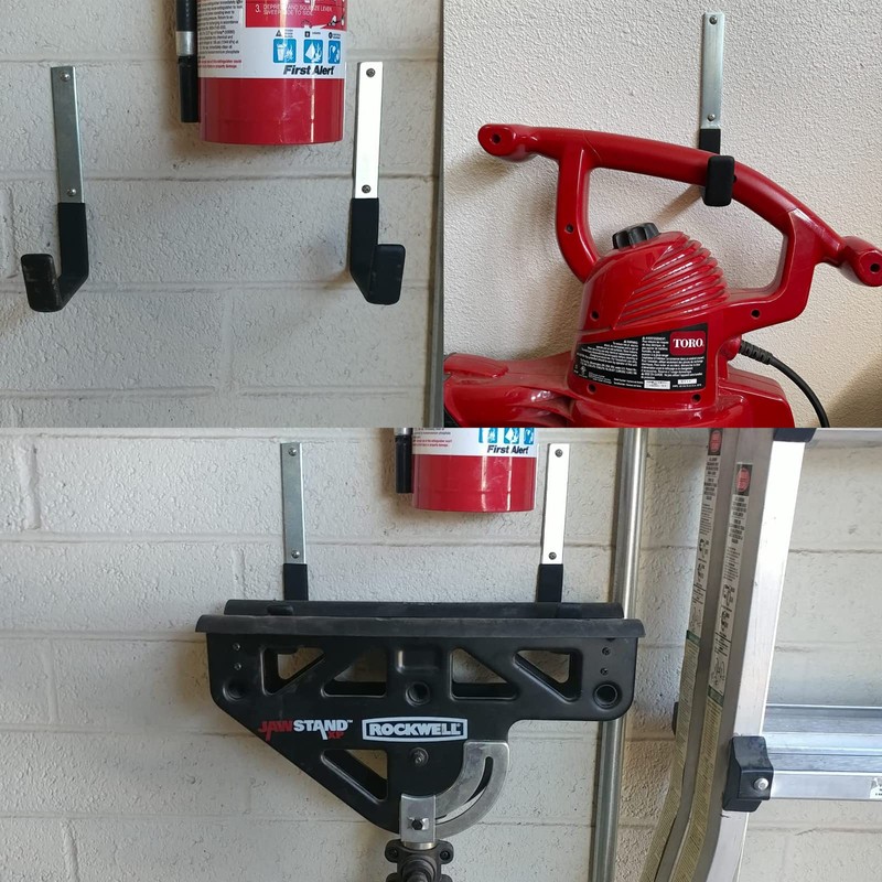 PYBTOOL Heavy Duty Steel Garage Hooks Utility Hooks Garage Storage