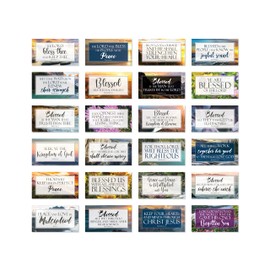 JBH Creations Share a Blessing Bible Verse Cards with Full Scripture - Pack of 48