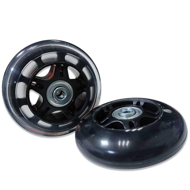 Miayaya Luggage Suitcase Wheels Replacement Kits 80mm x 24mm Universal