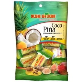 Dulzura Borincana Coconut Pineapple Candy /Coco Piña 96g