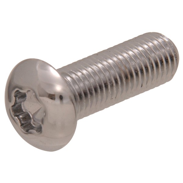 The Hillman Group 943397 Chrome Button Head Cap Screw, 5/16-24