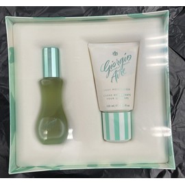 Giorgio Aire Beverly Hills 1.7 oz EDT SPRY 2 Pieces Set Sealed VINTAGE DMG BOX