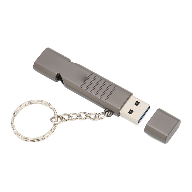 Whistle Flash Drive SOS Outdoor Waterproof USB3.0 120dB Sound Multifunction