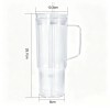 New Arrival 18oz Double Wall Snow Globe Plastic Pre-Drilled Double
