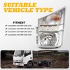 Jecoupoon Left Driver Side Headlight Assembly w/Corner Lamp Compatible with