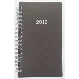 PlanAhead Plan Ahead Planificador pequeño de 15 meses, octubre de 2015 a diciembre de 2016, varios colores, el color puede variar (86684)