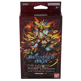 Bandai | Battle Spirits Saga: Starter Deck [SD01] | Trading Card Game | Ages 9+ | 2 Players | 20-30 Minutes Playing Time