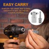 Upgraded Stainless Steel Trailer Jack Drill Adapter with Top Wind