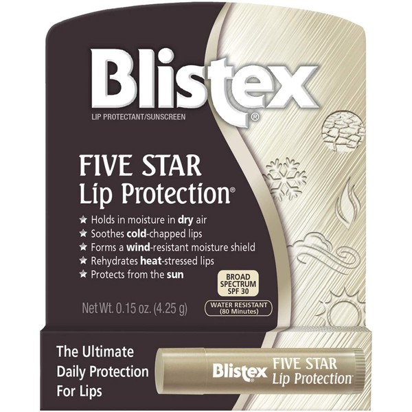 Blistex Five Star Lip Protection, .15 Ounce