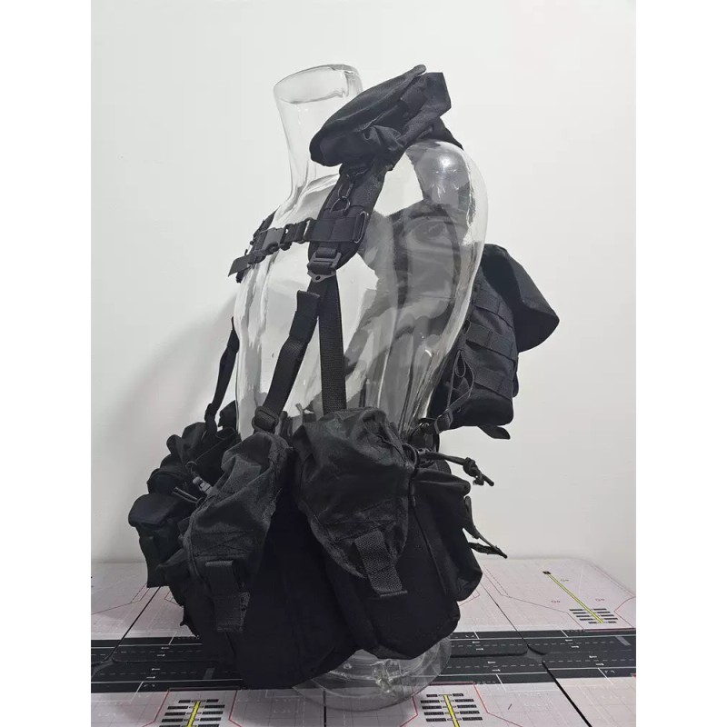 yaos Russian SMERSH M1 Tactical Vest MOLLE Chest Rig Black