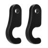 Sun Visor Clips 699618848816 Black Sunshade Holder Clips with Screws