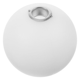 HOMSFOU Decorative Lampshade Diameter 100 mm G9 Metal Socket Frosted Glass Ball Lampshade for Pendant Lights Living Room Kitchen Bedroom